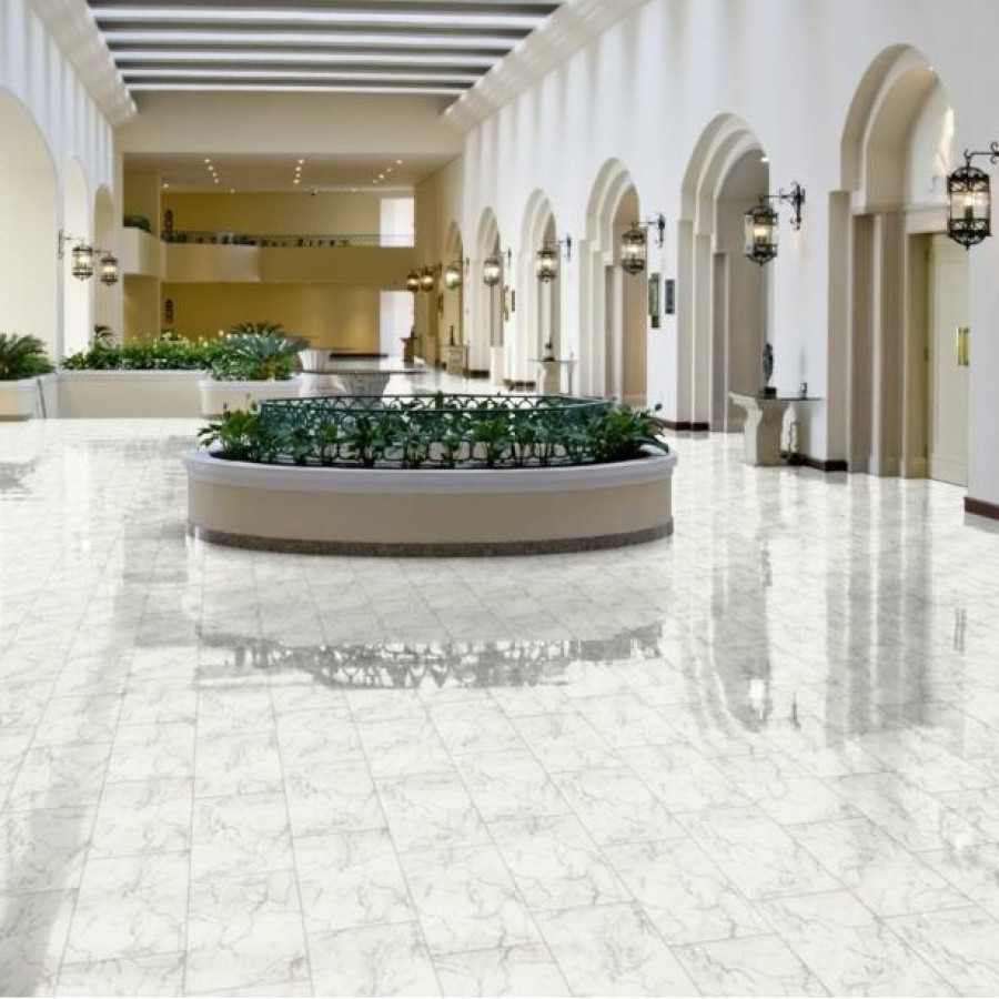 SPC ламінат Falquon The Floor Stone Carrara Marble D2921 SPC ламінат Falquon The Floor Stone Carrara Marble D2921